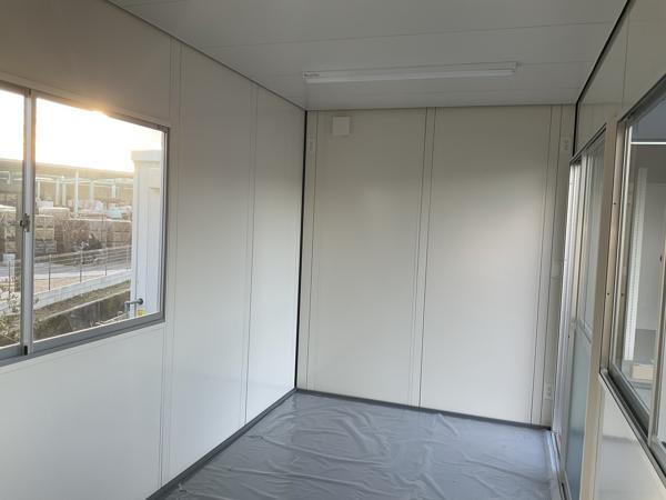 愛知県小牧総合展示場の新棟ユニットハウス・プレハブ・コンテナハウス47MSL(3.02坪)の本体の内観