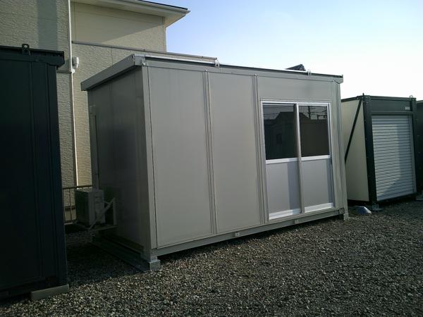 三重県三重営業所/展示場の中古ユニットハウス・プレハブ・コンテナハウスCT-41J(2.83坪)の本体の外観