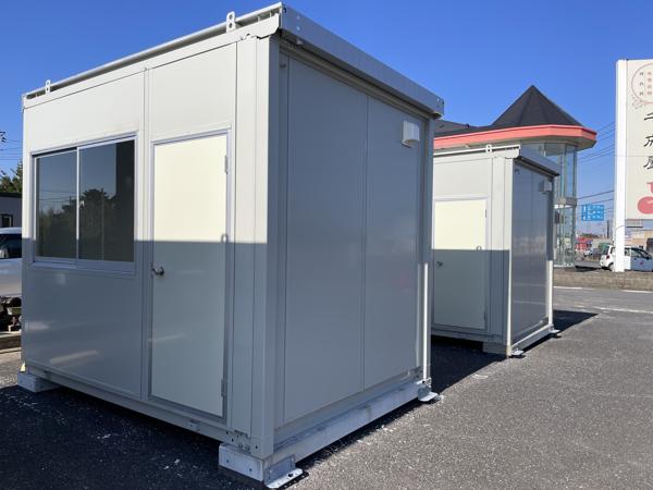 茨城県神栖店/展示場の中古ユニットハウス・プレハブ・コンテナハウスCT-32J(2.16坪)の本体の外観