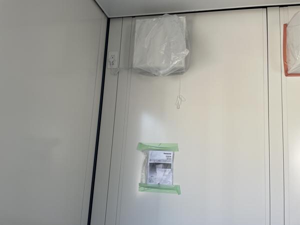 茨城県神栖店/展示場の新棟ユニットハウス・プレハブ・コンテナハウス38MSL(2.43坪)の各設備の換気扇