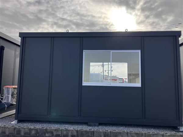 茨城県土浦出張所/展示場の新棟ユニットハウス・プレハブ・コンテナハウス47MSL(3.02坪)の本体の外観