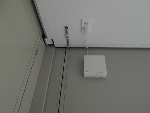 茨城県鹿嶋店/展示場の中古ユニットハウス・プレハブ・コンテナハウスCT-32J(2.16坪)の各設備の換気扇