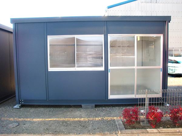 静岡県静岡営業所/展示場の新棟ユニットハウス・プレハブ・コンテナハウス47MSL(3.02坪)の本体の外観