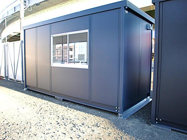 静岡県静岡営業所/展示場の新棟ユニットハウス・プレハブ・コンテナハウス47MSL(3.02坪)の本体の外観