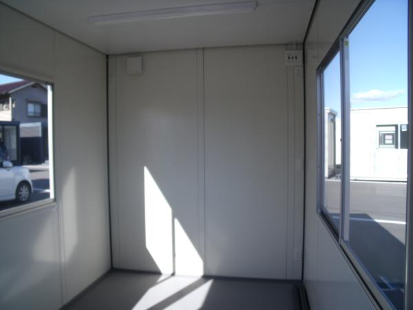 埼玉県花園インター店/展示場の新棟ユニットハウス・プレハブ・コンテナハウス47MSL(3.02坪)の本体の内観
