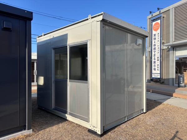 佐賀県佐賀出張所/展示場の中古ユニットハウス・プレハブ・コンテナハウスCT-32J(2.16坪)の本体の外観