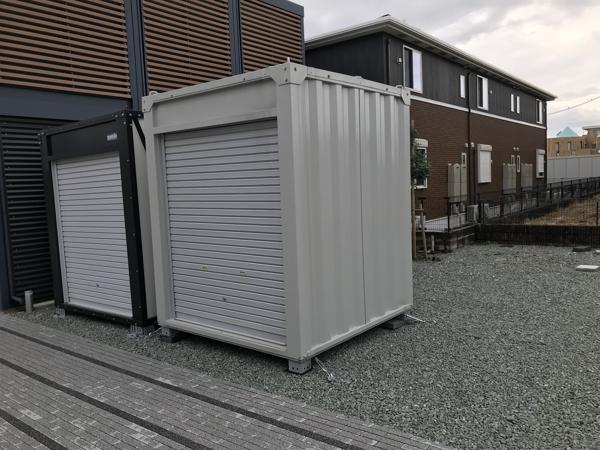 熊本県熊本出張所/熊本菊陽総合展示場の新棟ユニットハウス・プレハブ・コンテナハウスGORILLA(0.94坪)の本体の外観