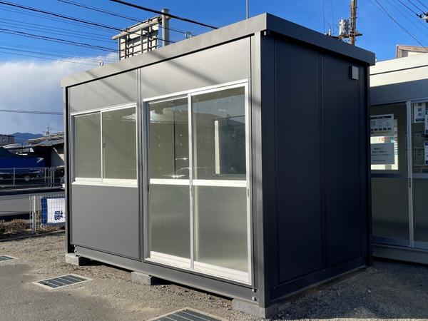 神奈川県厚木店/展示場の新棟ユニットハウス・プレハブ・コンテナハウス38MSL(2.43坪)の本体の内観