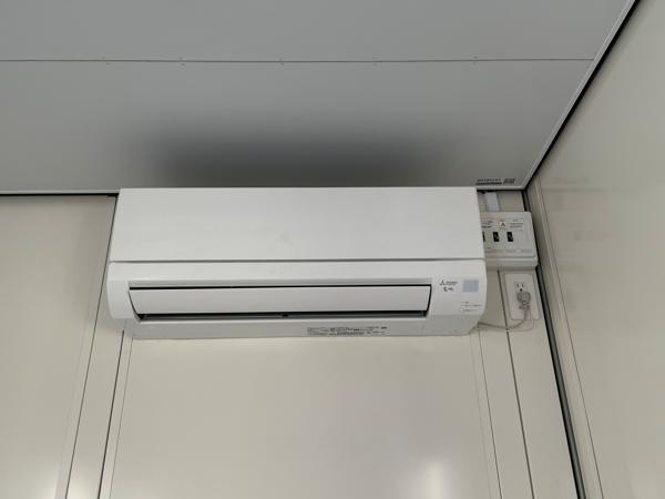 神奈川県厚木店/展示場の新棟ユニットハウス・プレハブ・コンテナハウス47MSL(3.02坪)の各設備のエアコン