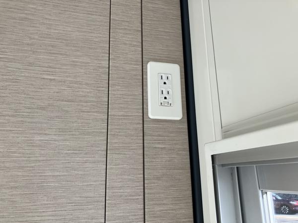 神奈川県伊勢原店/展示場の新棟ユニットハウス・プレハブ・コンテナハウス29MSL(1.84坪)の各設備のコンセント