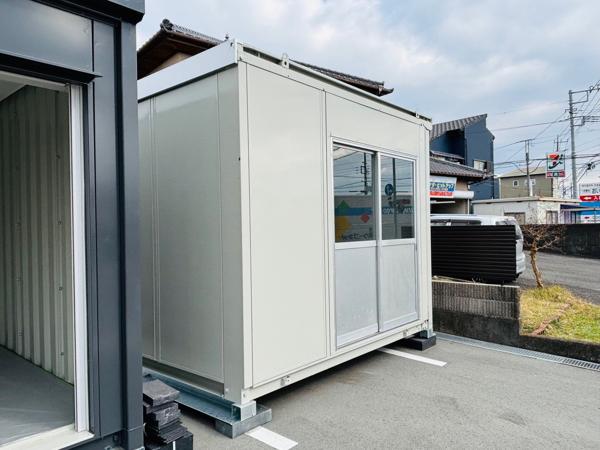 静岡県富士宮店/展示場の中古ユニットハウス・プレハブ・コンテナハウスCT-32J(2.16坪)の本体の外観