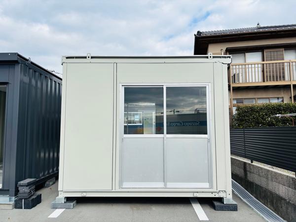静岡県富士宮店/展示場の中古ユニットハウス・プレハブ・コンテナハウスCT-32J(2.16坪)の本体の外観