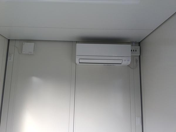 千葉県成田店/展示場の新棟ユニットハウス・プレハブ・コンテナハウス47MSL(3.02坪)の各設備のエアコン