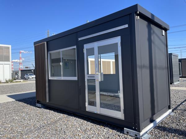 茨城県神栖店/展示場の新棟ユニットハウス・プレハブ・コンテナハウス47MSL(3.02坪)の本体の外観