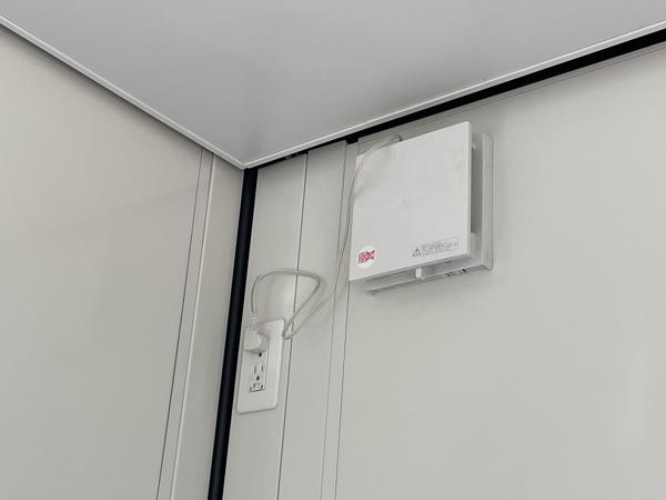 茨城県神栖店/展示場の新棟ユニットハウス・プレハブ・コンテナハウス47MSL(3.02坪)の各設備の換気扇