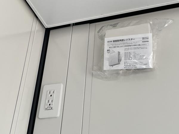 茨城県神栖店/展示場の新棟ユニットハウス・プレハブ・コンテナハウス47MSL(3.02坪)の各設備の給気口