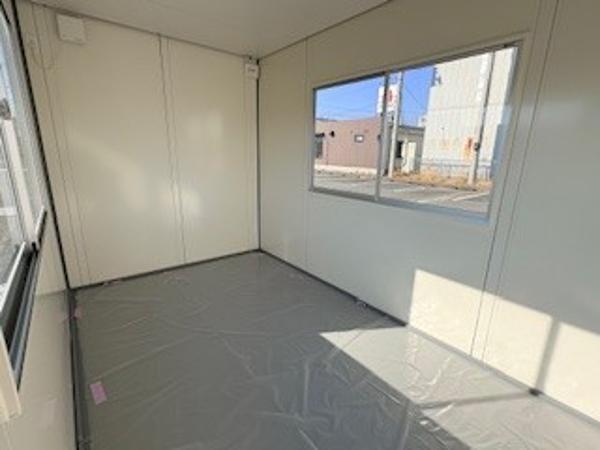 静岡県富士店/展示場の新棟ユニットハウス・プレハブ・コンテナハウス38MSL(2.43坪)の本体の内観