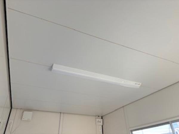 静岡県富士店/展示場の新棟ユニットハウス・プレハブ・コンテナハウス38MSL(2.43坪)の各設備の照明器具