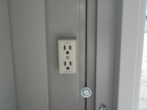 福島県郡山店/展示場の中古ユニットハウス・プレハブ・コンテナハウスCT-41JG(2.83坪)の各設備のコンセント