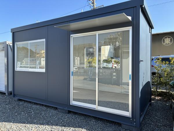 三重県四日市店/展示場の新棟ユニットハウス・プレハブ・コンテナハウス47MSL(3.02坪)の本体の外観