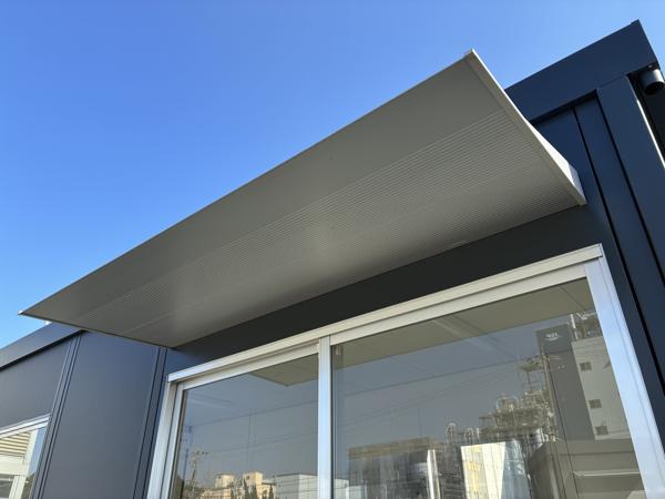 三重県四日市店/展示場の新棟ユニットハウス・プレハブ・コンテナハウス47MSL(3.02坪)の本体の外観