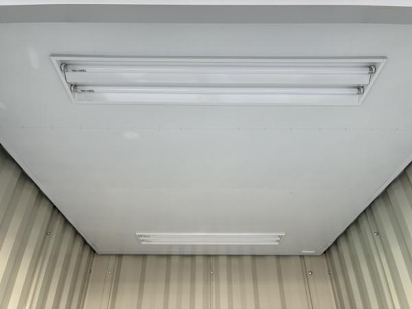 三重県四日市店/展示場の中古ユニットハウス・プレハブ・コンテナハウスCT-32JG(2.16坪)の各設備の照明器具