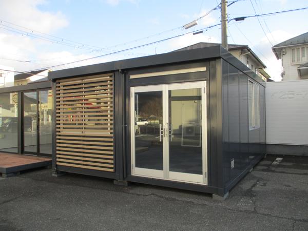 京都府亀岡店/展示場の中古ユニットハウス・プレハブ・コンテナハウスCT-54J(6.01坪)の本体の外観