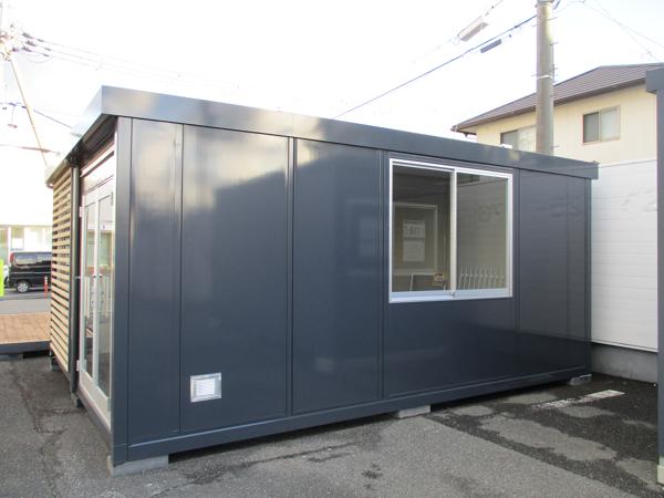 京都府亀岡店/展示場の中古ユニットハウス・プレハブ・コンテナハウスCT-54J(6.01坪)の本体の外観
