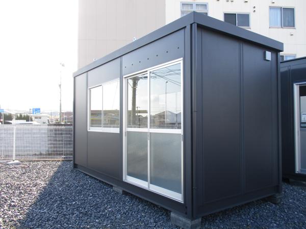 山口県岩国店/展示場の新棟ユニットハウス・プレハブ・コンテナハウス47MSL(3.02坪)の本体の外観