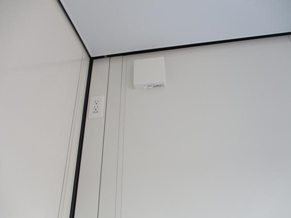 山口県岩国店/展示場の新棟ユニットハウス・プレハブ・コンテナハウス47MSL(3.02坪)の各設備の給気口