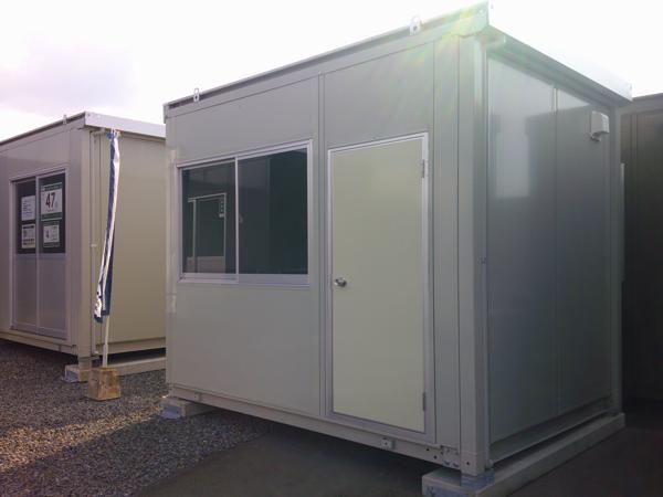 京都府木津川店/展示場の中古ユニットハウス・プレハブ・コンテナハウスCT-32J(2.16坪)の本体の外観