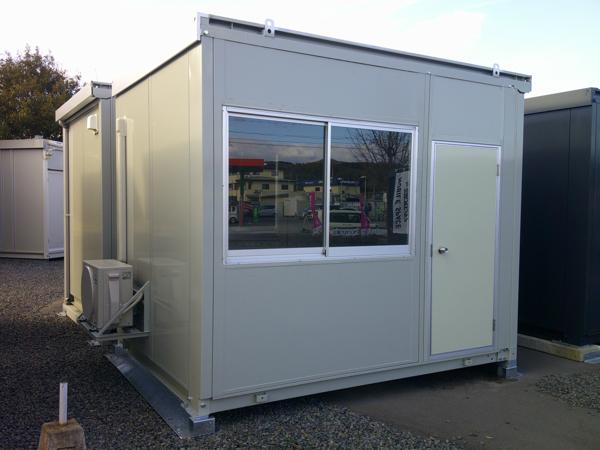 京都府木津川店/展示場の中古ユニットハウス・プレハブ・コンテナハウスCT-32J(2.16坪)の本体の外観