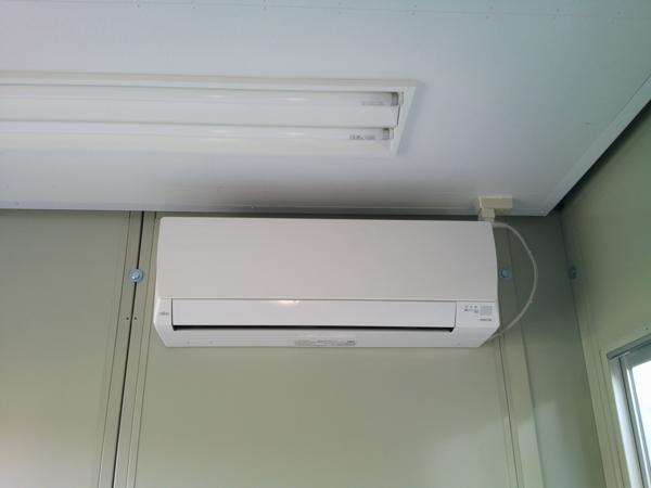 京都府木津川店/展示場の中古ユニットハウス・プレハブ・コンテナハウスCT-32J(2.16坪)の各設備のエアコン
