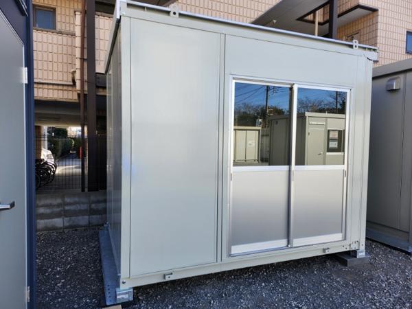 埼玉県朝霞店/展示場の中古ユニットハウス・プレハブ・コンテナハウスCT-32J(2.16坪)の本体の外観