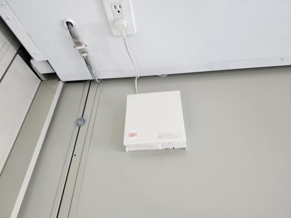 埼玉県朝霞店/展示場の中古ユニットハウス・プレハブ・コンテナハウスCT-32J(2.16坪)の各設備の換気扇