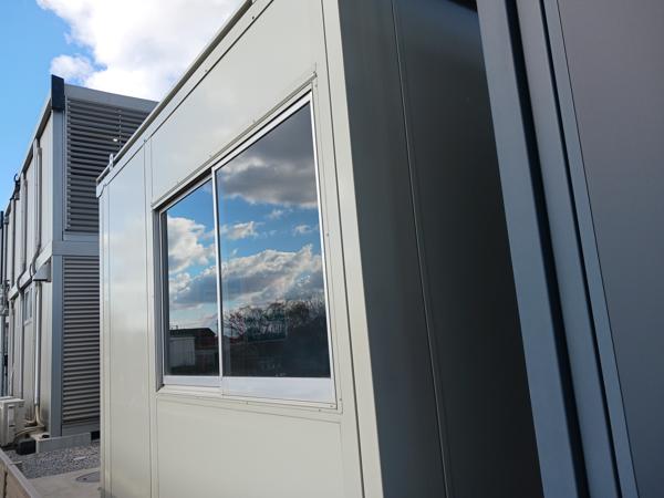 香川県高松出張所/展示場の中古ユニットハウス・プレハブ・コンテナハウスCT-32J(2.16坪)の本体の外観