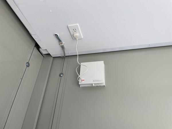 茨城県神栖店/展示場の中古ユニットハウス・プレハブ・コンテナハウスCT-32J(2.16坪)の各設備の換気扇