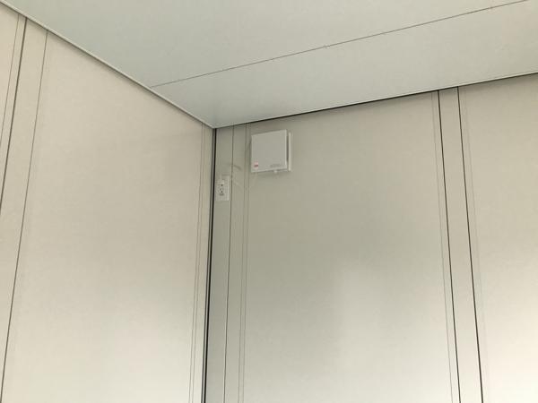 熊本県熊本出張所/熊本菊陽総合展示場の新棟ユニットハウス・プレハブ・コンテナハウス47MSL(3.02坪)の各設備の給気口