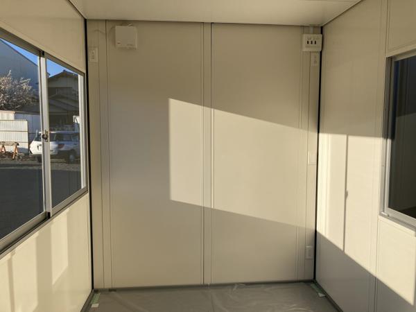 静岡県島田店/展示場の新棟ユニットハウス・プレハブ・コンテナハウス38MSL(2.43坪)の本体の内観