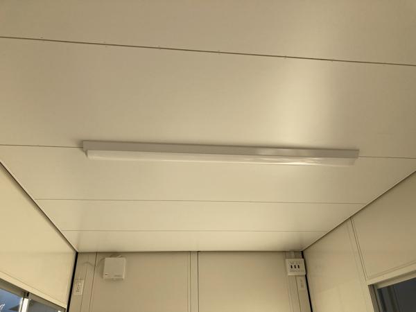 静岡県島田店/展示場の新棟ユニットハウス・プレハブ・コンテナハウス38MSL(2.43坪)の本体の内観