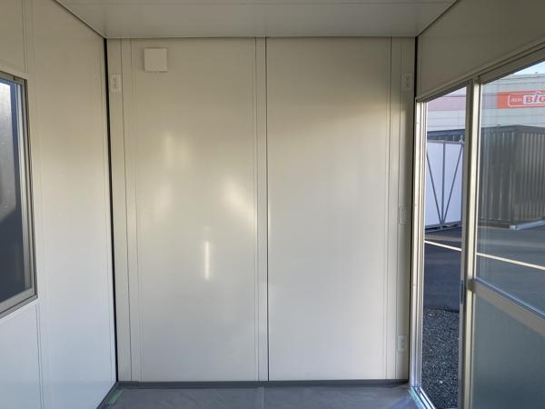 静岡県島田店/展示場の新棟ユニットハウス・プレハブ・コンテナハウス38MSL(2.43坪)の本体の内観