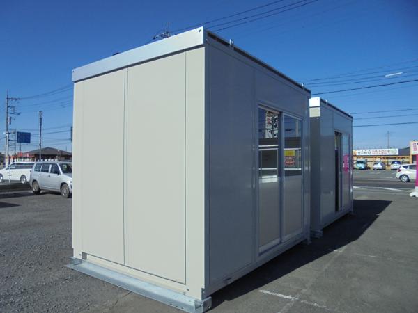 埼玉県本庄店/展示場の中古ユニットハウス・プレハブ・コンテナハウスCT-32J(2.16坪)の本体の外観