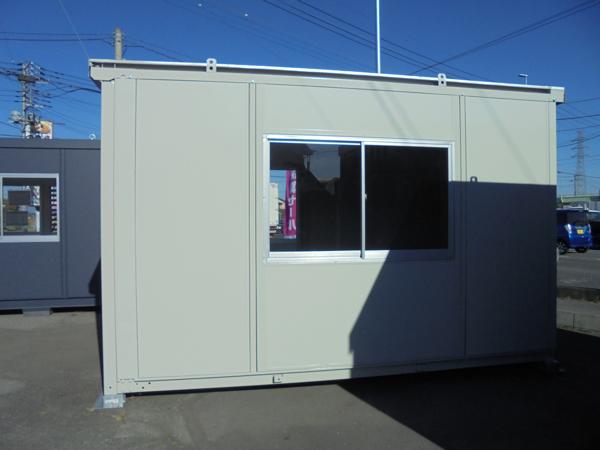 埼玉県本庄店/展示場の中古ユニットハウス・プレハブ・コンテナハウスCT-41J(2.83坪)の本体の外観