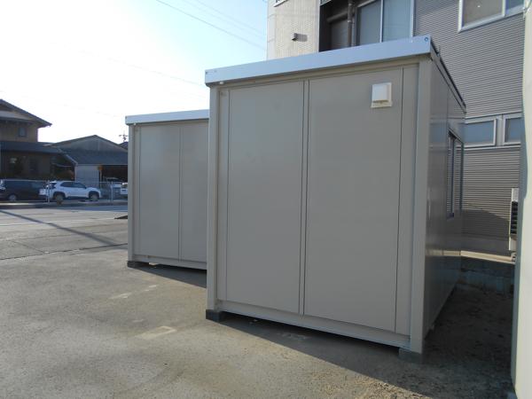 愛知県碧南店/展示場の中古ユニットハウス・プレハブ・コンテナハウスCT-32J(2.16坪)の本体の外観