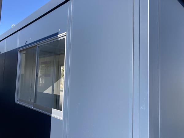 静岡県島田店/展示場の新棟ユニットハウス・プレハブ・コンテナハウス47MSL(3.02坪)の本体の外観