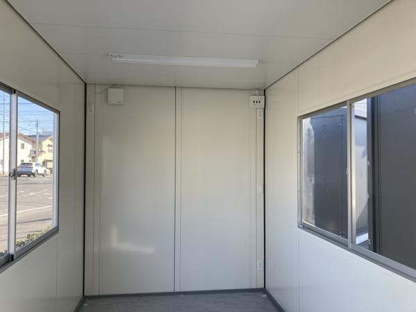 静岡県島田店/展示場の新棟ユニットハウス・プレハブ・コンテナハウス47MSL(3.02坪)の本体の内観