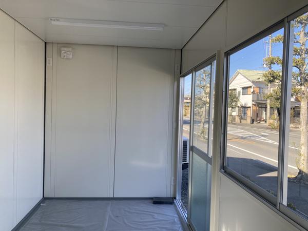 静岡県島田店/展示場の新棟ユニットハウス・プレハブ・コンテナハウス47MSL(3.02坪)の本体の内観