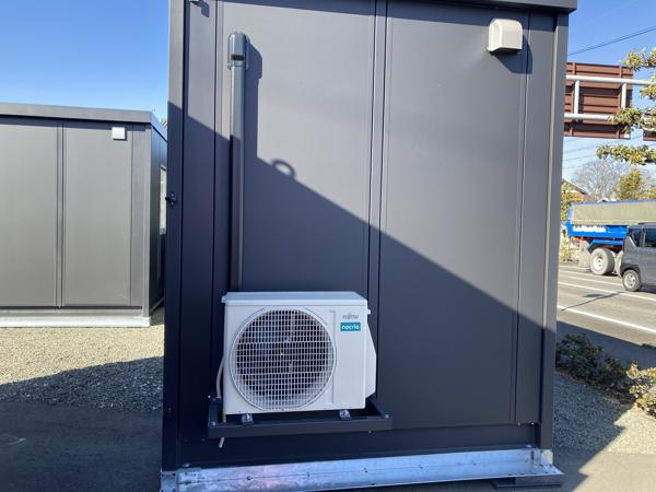 静岡県島田店/展示場の新棟ユニットハウス・プレハブ・コンテナハウス29MSL(1.84坪)の本体の外観