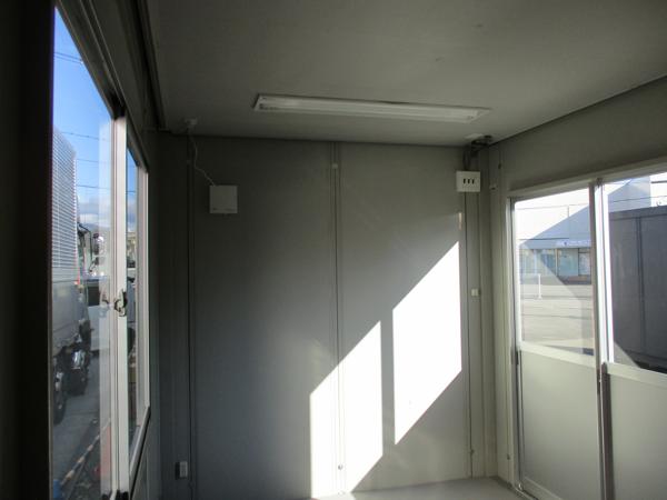 京都府亀岡店/展示場の中古ユニットハウス・プレハブ・コンテナハウスCT-41J(2.83坪)の本体の内観