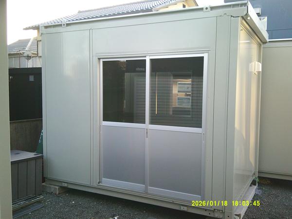 兵庫県加古川店/展示場の中古ユニットハウス・プレハブ・コンテナハウスCT-32J(2.16坪)の本体の外観